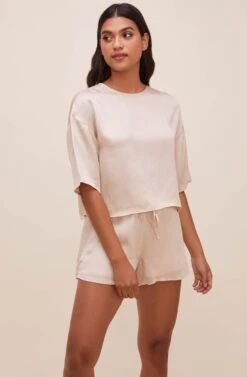 Valda Lounge Top 15 Valda Lounge Top -Dress Sales Store ACT16604 CHAMPAGNE 4