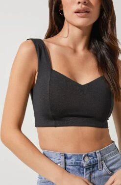 Effie Crop Tank 15 Effie Crop Tank -Dress Sales Store ACT16712 BLACK 4