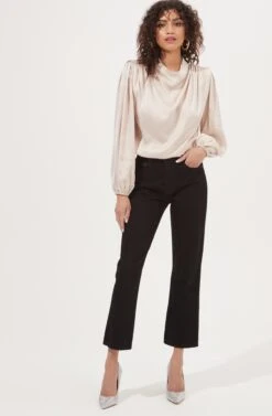 Meilani Satin Cowl Neck Top 16 Meilani Satin Cowl Neck Top -Dress Sales Store ACT16904 CHAMPAGNE 1