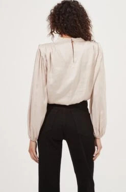 Meilani Satin Cowl Neck Top 19 Meilani Satin Cowl Neck Top -Dress Sales Store ACT16904 CHAMPAGNE 6