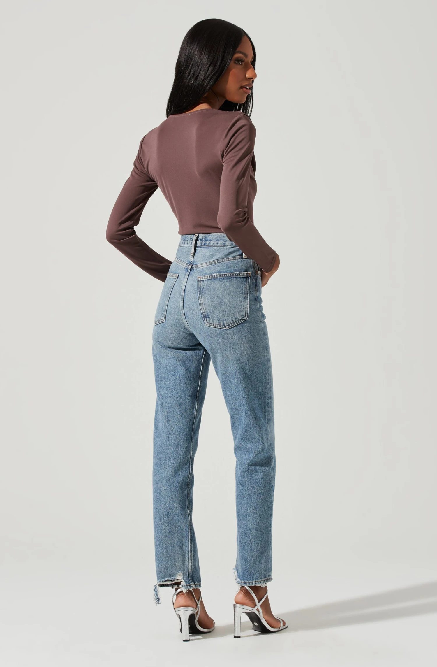 Kimberly Cowl Neck Long Sleeve Bodysuit 6 Kimberly Cowl Neck Long Sleeve Bodysuit - Image 4