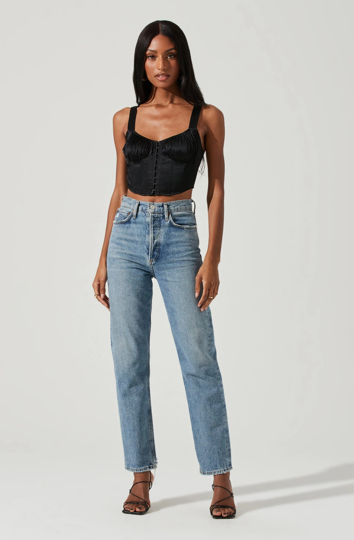 Larinna Hook And Eye Bustier Crop Top 4 Larinna Hook And Eye Bustier Crop Top - Image 2