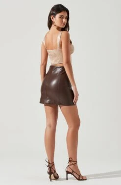 Larinna Hook And Eye Bustier Crop Top 19 Larinna Hook And Eye Bustier Crop Top -Dress Sales Store ACT17368 CHAMPAGNE 1289