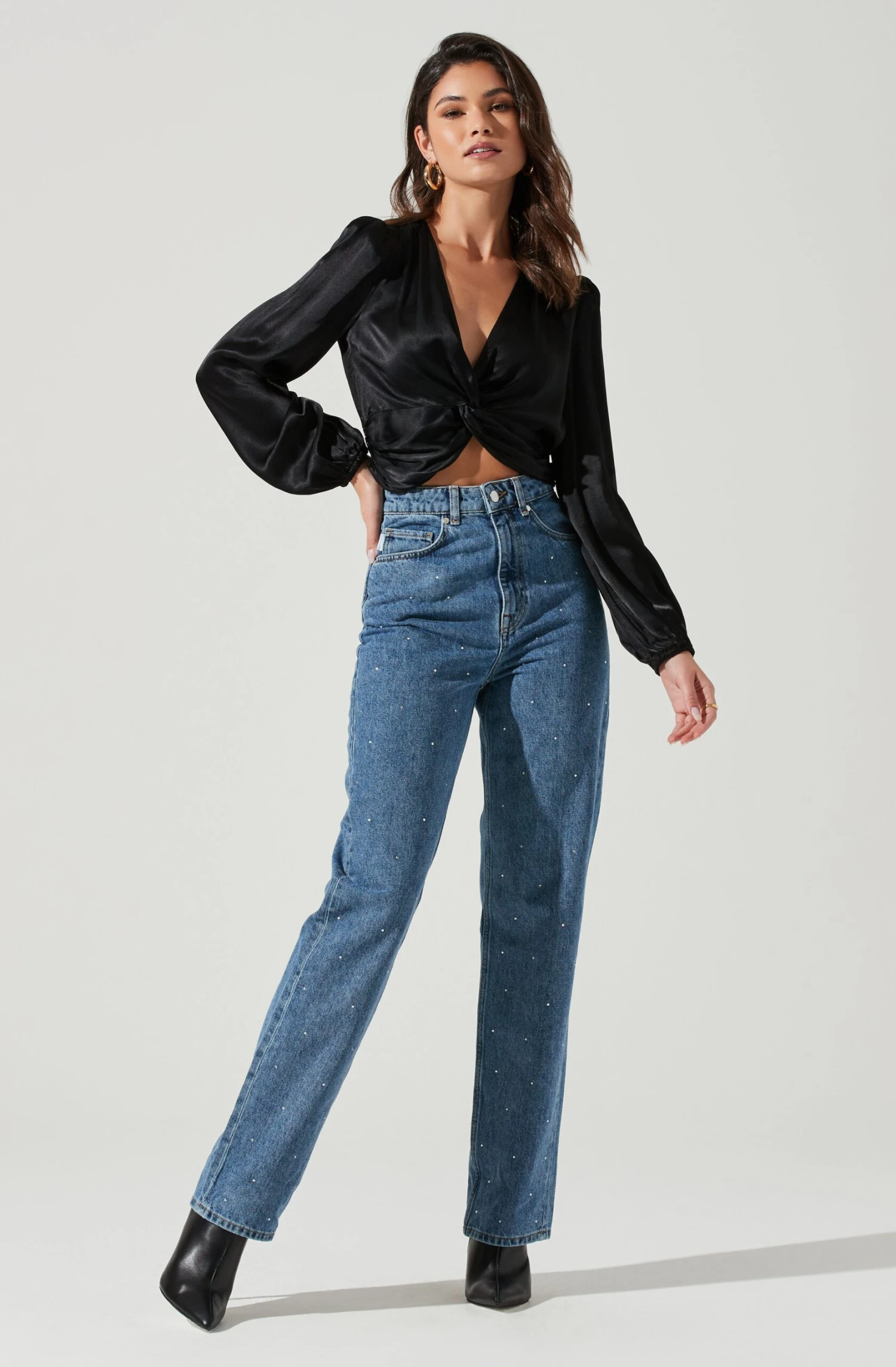 Nix Twist Front Long Sleeve Top 5 Nix Twist Front Long Sleeve Top - Image 3