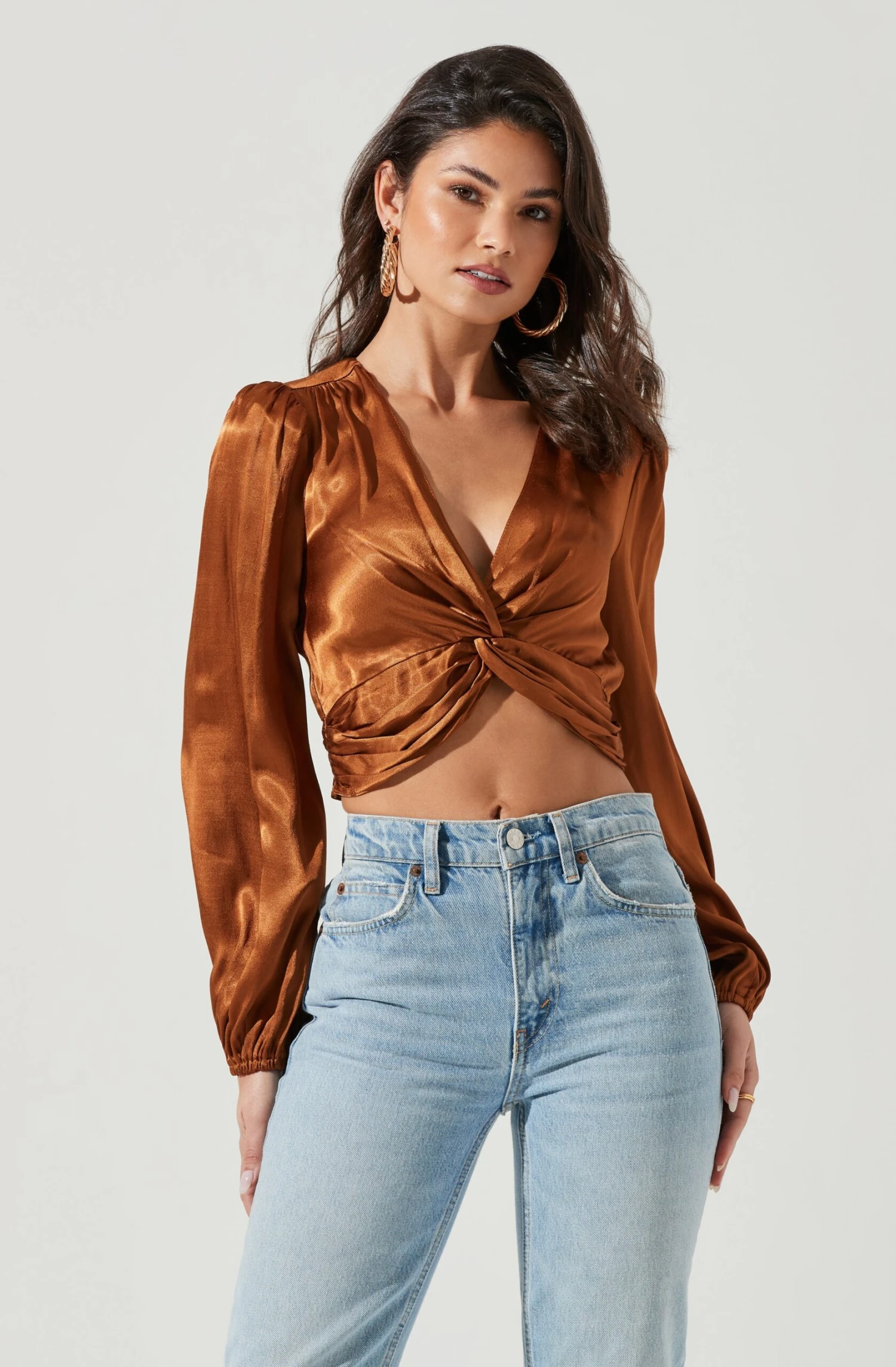 Nix Twist Front Long Sleeve Top 8 Nix Twist Front Long Sleeve Top - Image 6