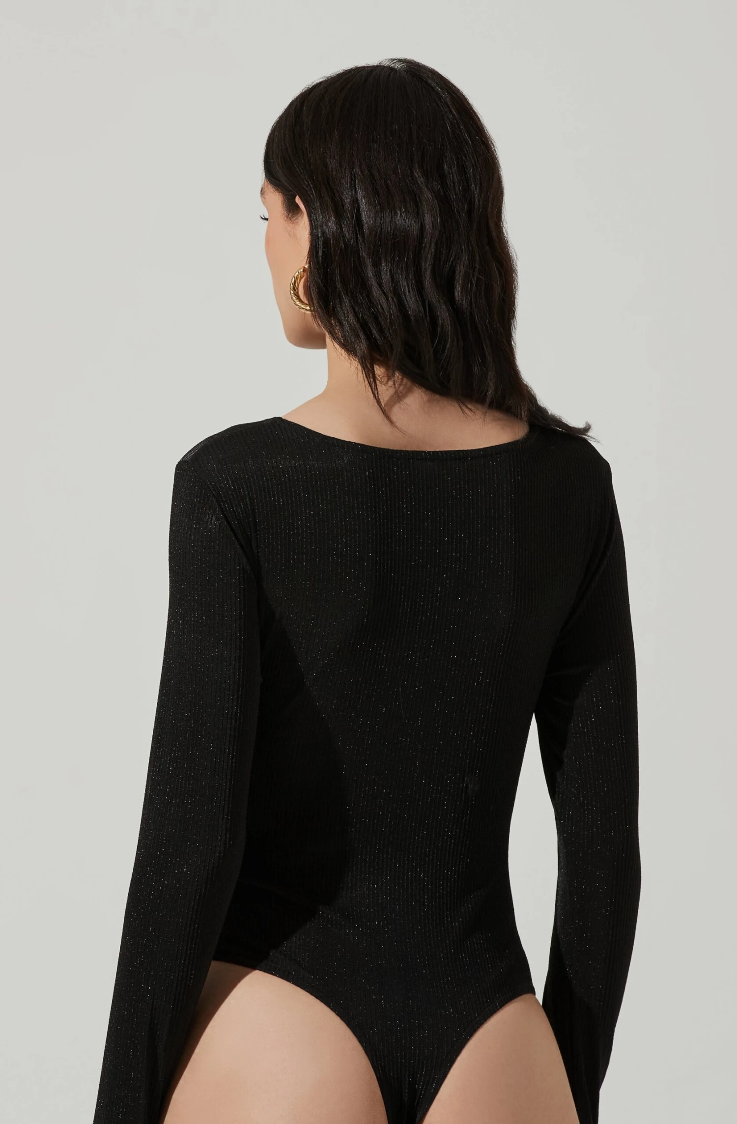 Reese Metallic Twist Front Bodysuit 12 Reese Metallic Twist Front Bodysuit - Image 10