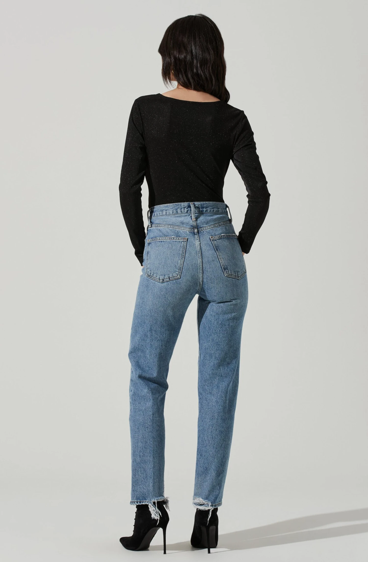 Reese Metallic Twist Front Bodysuit 13 Reese Metallic Twist Front Bodysuit - Image 11