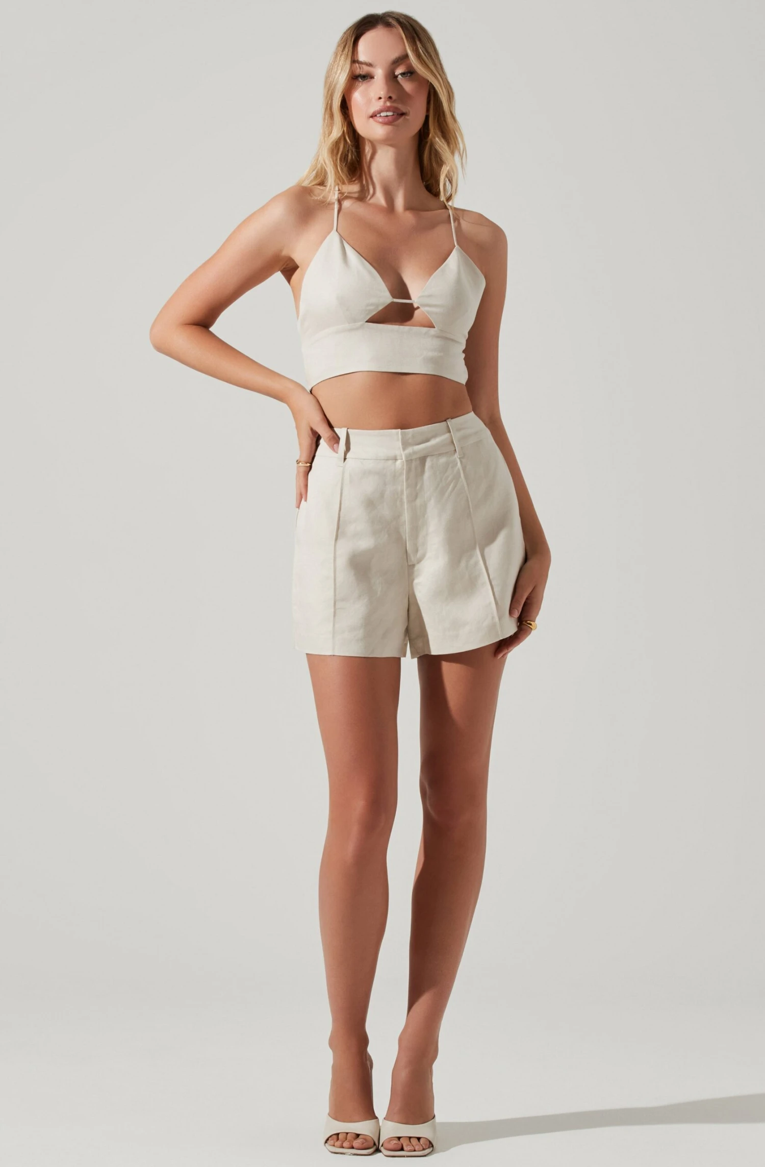 Amiah Cutout Crop Top 4 Amiah Cutout Crop Top - Image 2