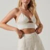 Amiah Cutout Crop Top