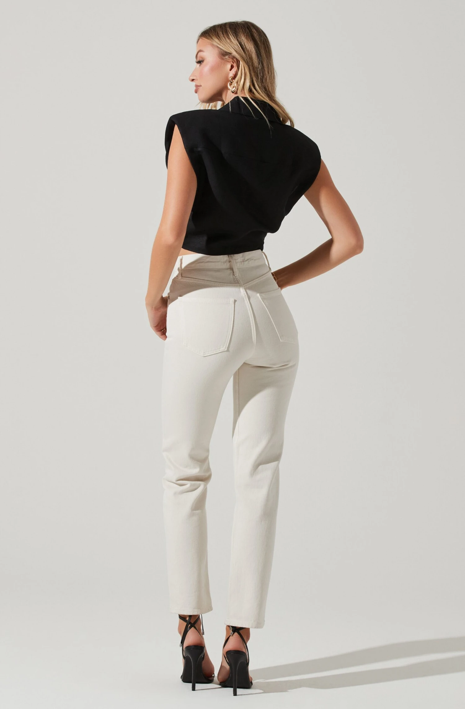 Kathlynn Front Twist Collared Top 7 Kathlynn Front Twist Collared Top - Image 5