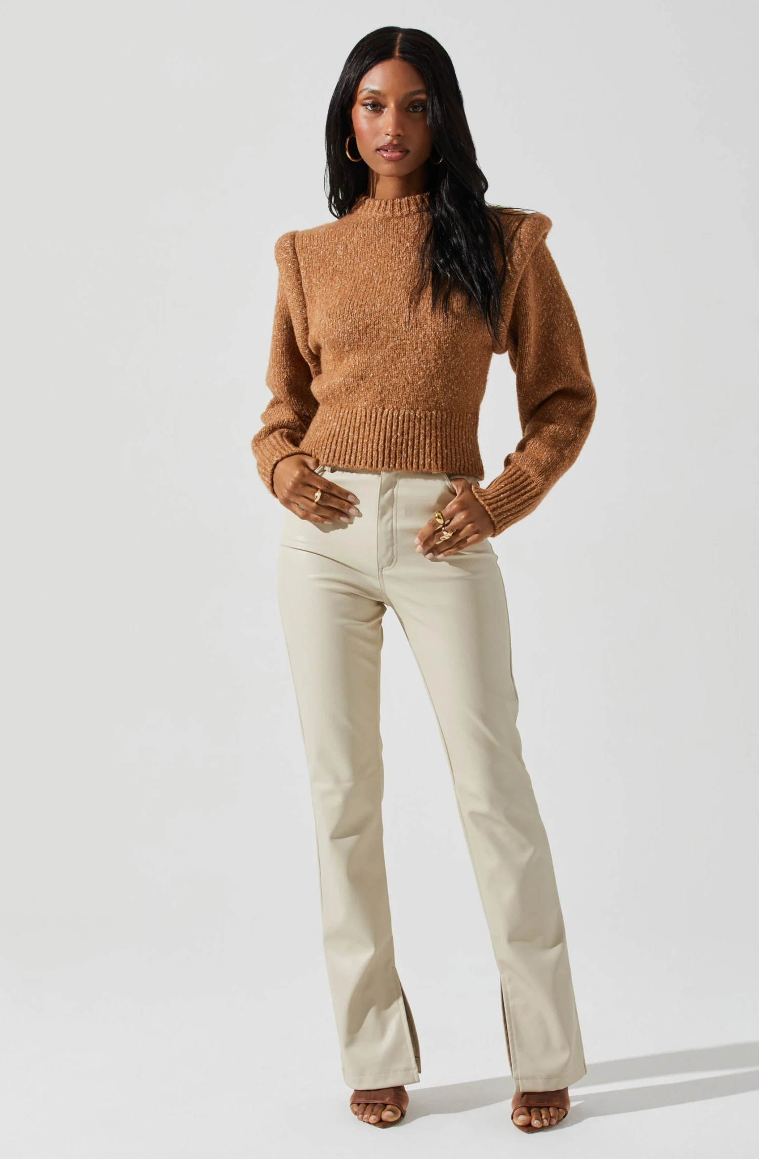 Luciana Shoulder Detail Sweater 4 Luciana Shoulder Detail Sweater - Image 2