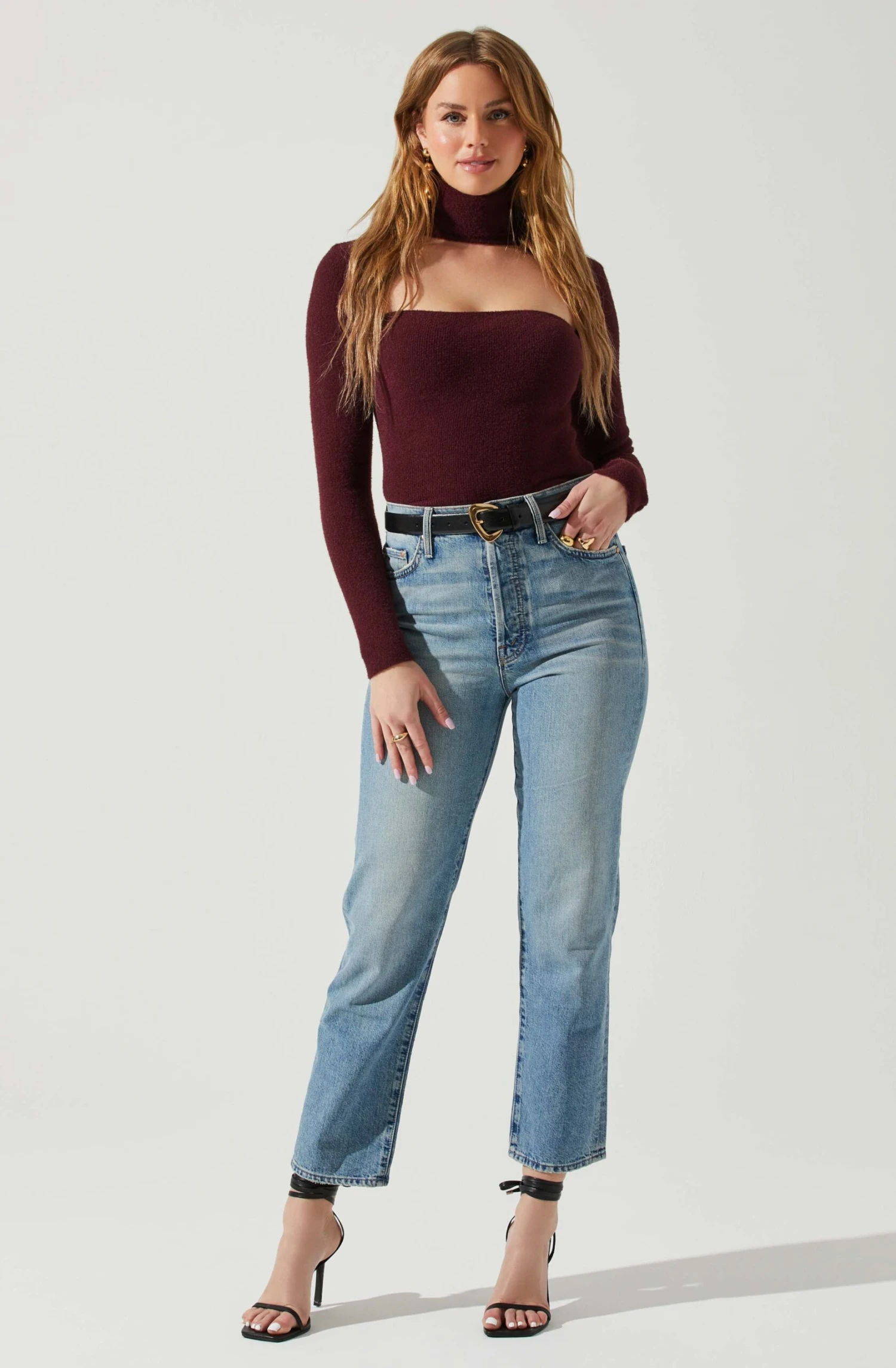 Izabella Turtleneck Cutout Sweater 12 Izabella Turtleneck Cutout Sweater - Image 10