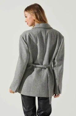 Galilea Oversized Blazer -Dress Sales Store ACT17892 GRAY 5
