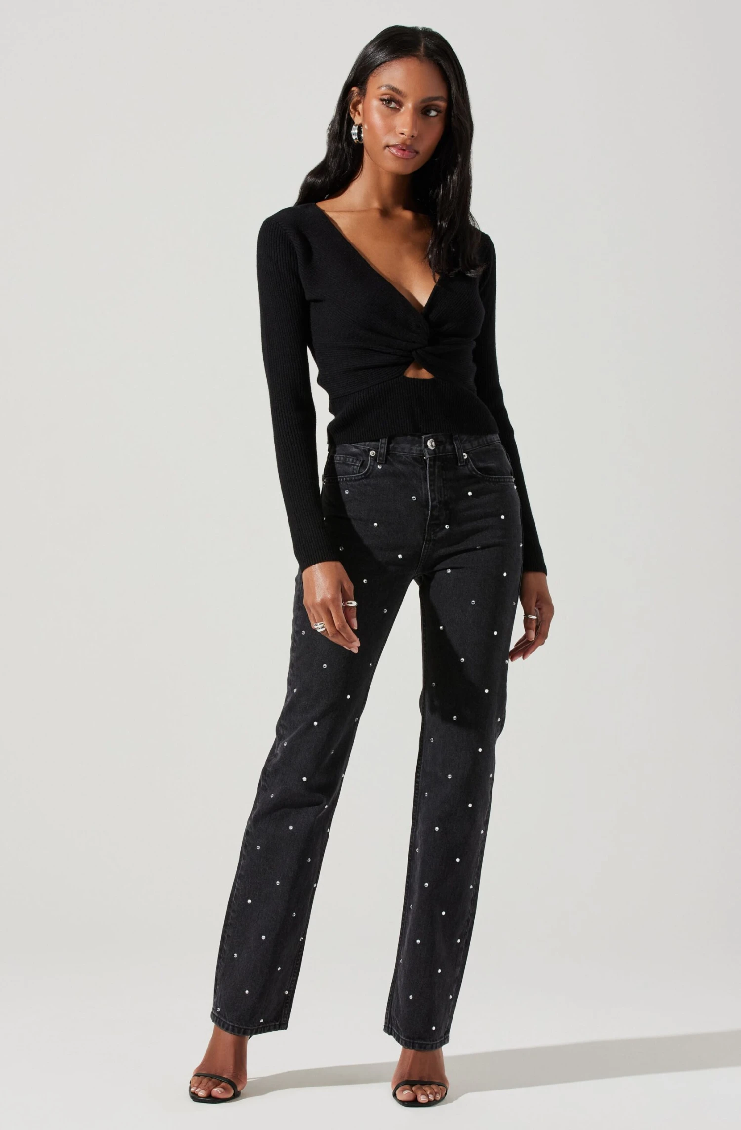 Rylee Twist Front Cutout Sweater 12 Rylee Twist Front Cutout Sweater - Image 10