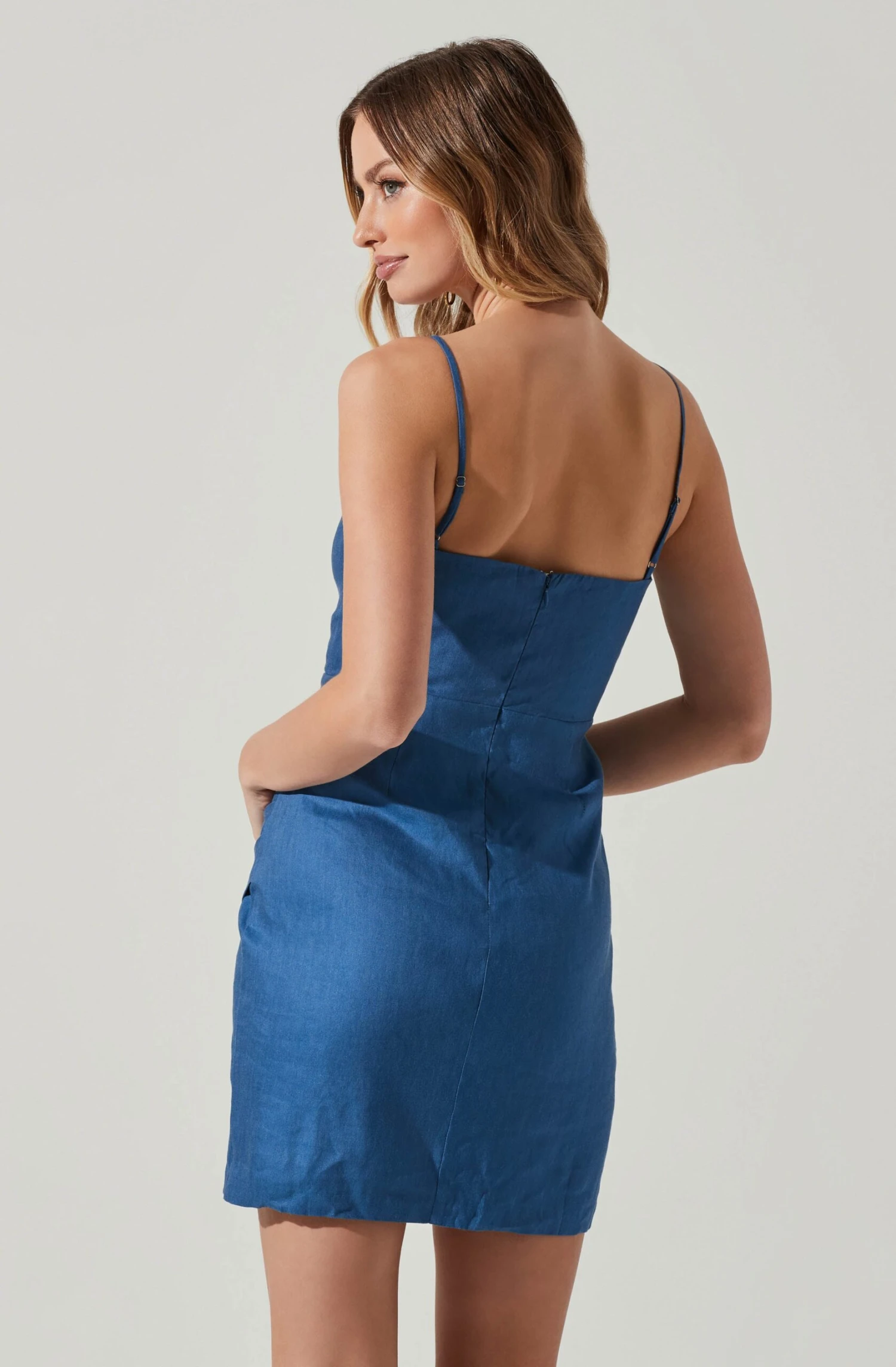 Side Ruched Mini Dress 7 Side Ruched Mini Dress - Image 5