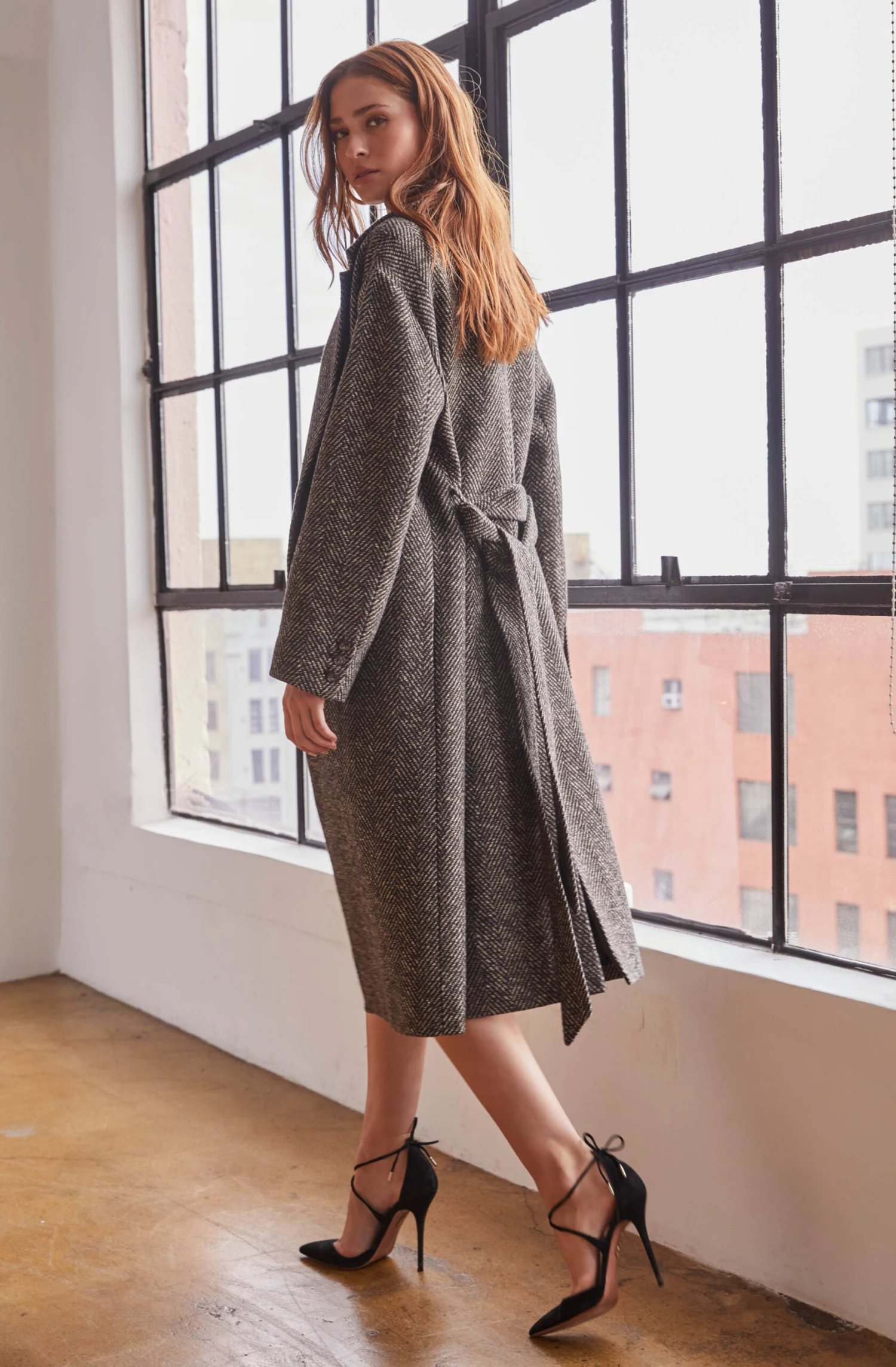 Rhodes Herringbone Tie Waist Coat 8 Rhodes Herringbone Tie Waist Coat - Image 6