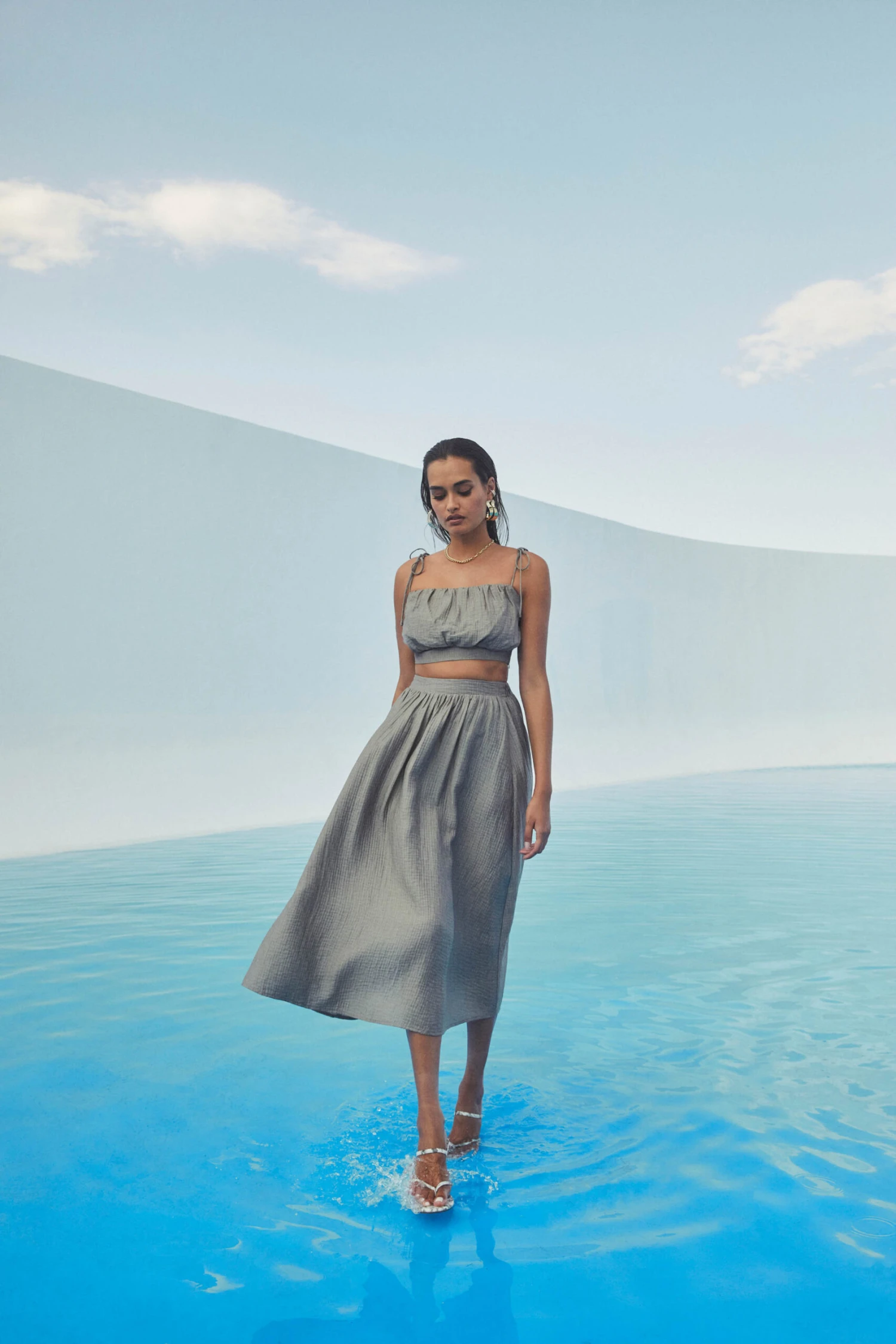 Terra Bella High Waist Midi Skirt 11 Terra Bella High Waist Midi Skirt - Image 9