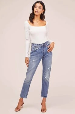 Raegan Bodysuit 32 Raegan Bodysuit -Dress Sales Store AT15694 WHITE 1