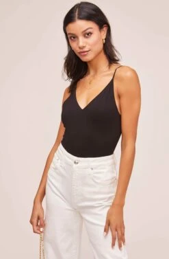 Dani Bodysuit 22 Dani Bodysuit -Dress Sales Store AT15750 BLACK 5