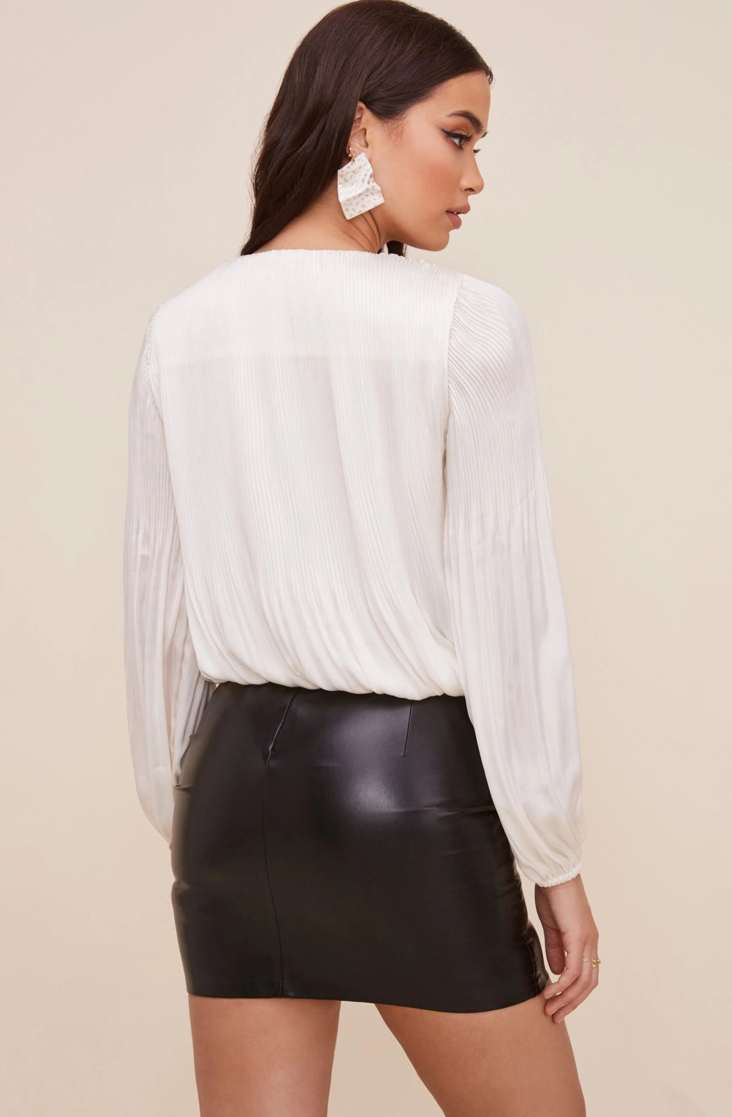 Long Sleeve Wrap Front Top 11 Long Sleeve Wrap Front Top - Image 9