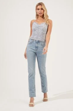 Ruched Cami 18 Ruched Cami -Dress Sales Store AT16731 BLUEMULTIDITSY 1