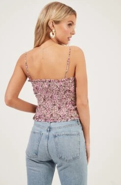 Ruched Cami 25 Ruched Cami -Dress Sales Store AT16731 FUCHSIA OLIVEDITSY 6