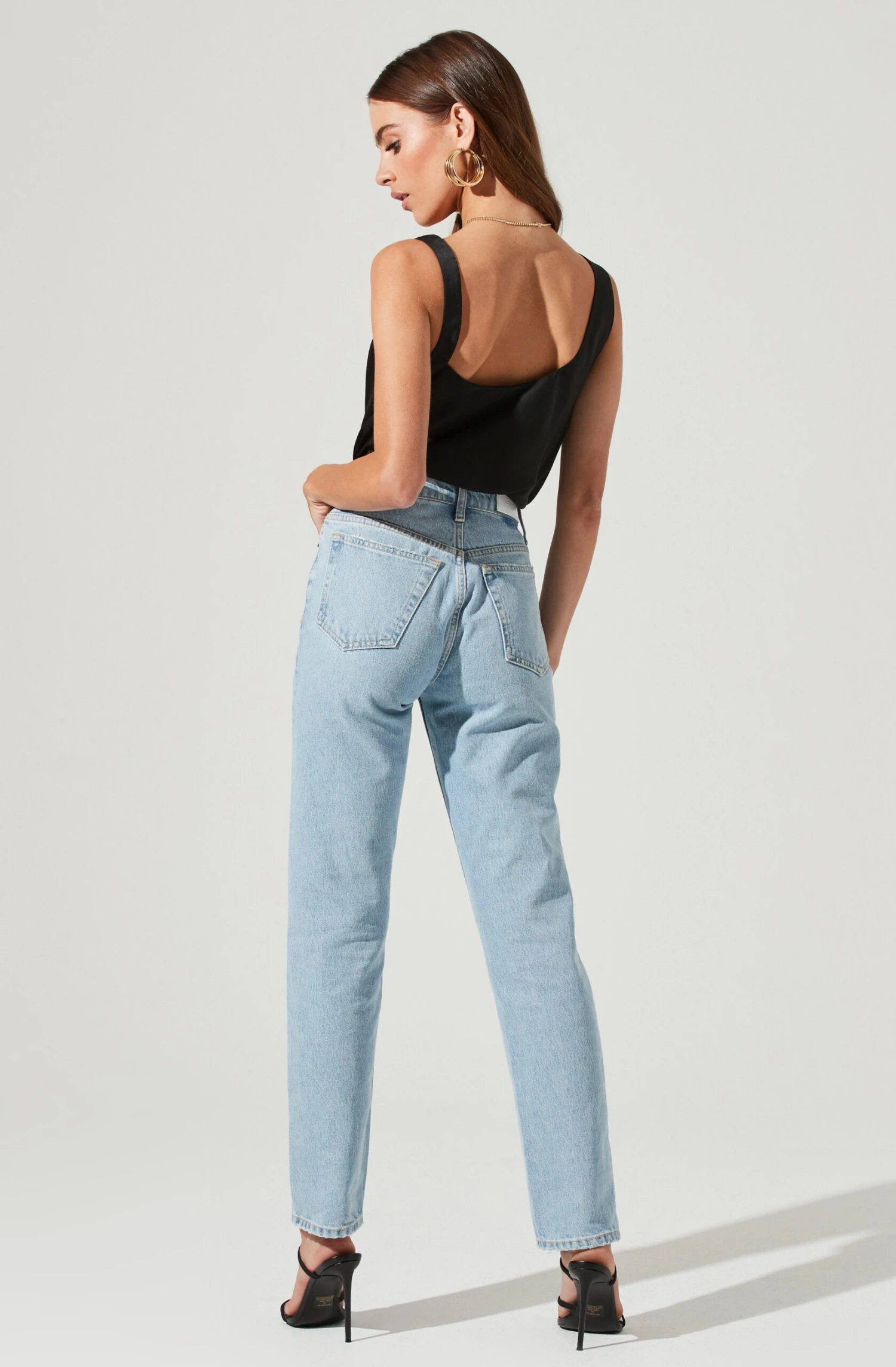 Cowl Neck Asymmetrical Strap Bodysuit 5 Cowl Neck Asymmetrical Strap Bodysuit - Image 3