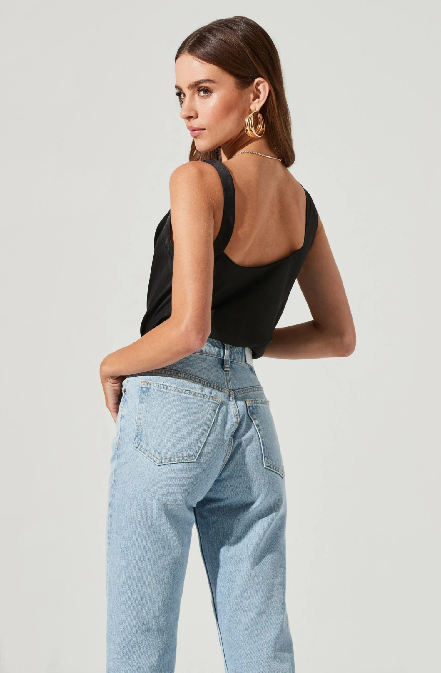 Cowl Neck Asymmetrical Strap Bodysuit 10 Cowl Neck Asymmetrical Strap Bodysuit - Image 8