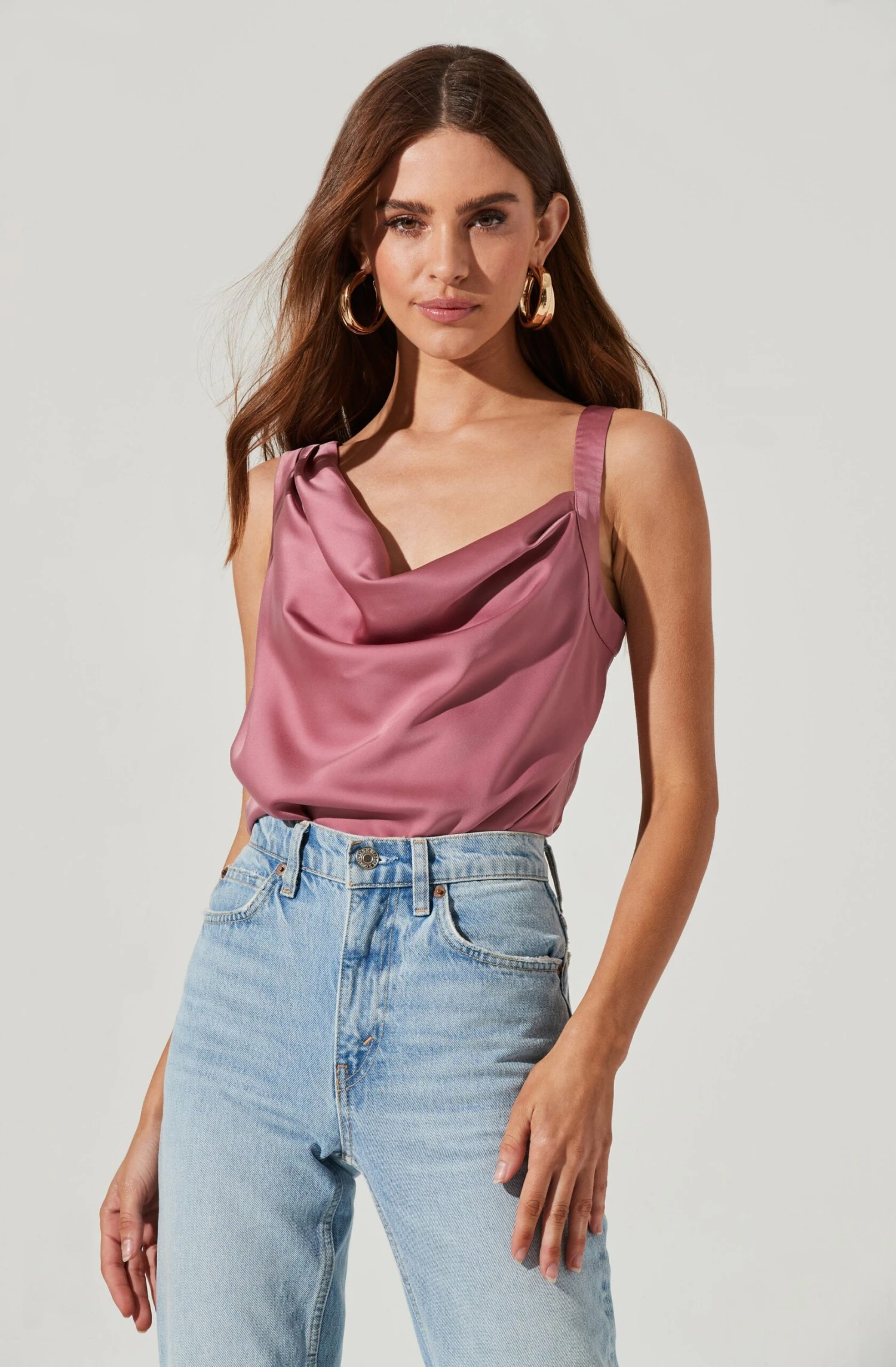 Cowl Neck Asymmetrical Strap Bodysuit 18 Cowl Neck Asymmetrical Strap Bodysuit - Image 16