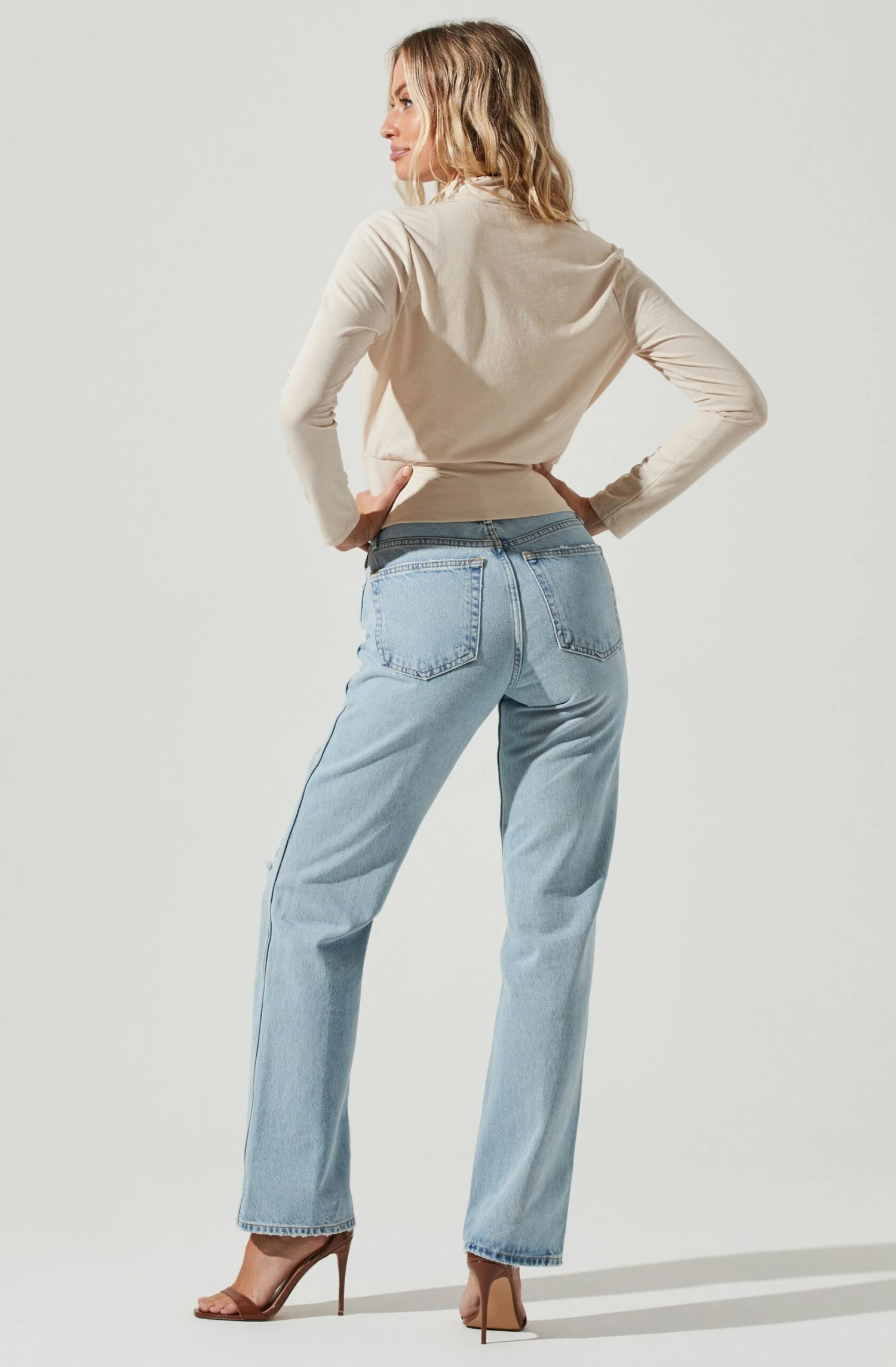 Long Sleeve Mock Neck Shrug 14 Long Sleeve Mock Neck Shrug - Image 12