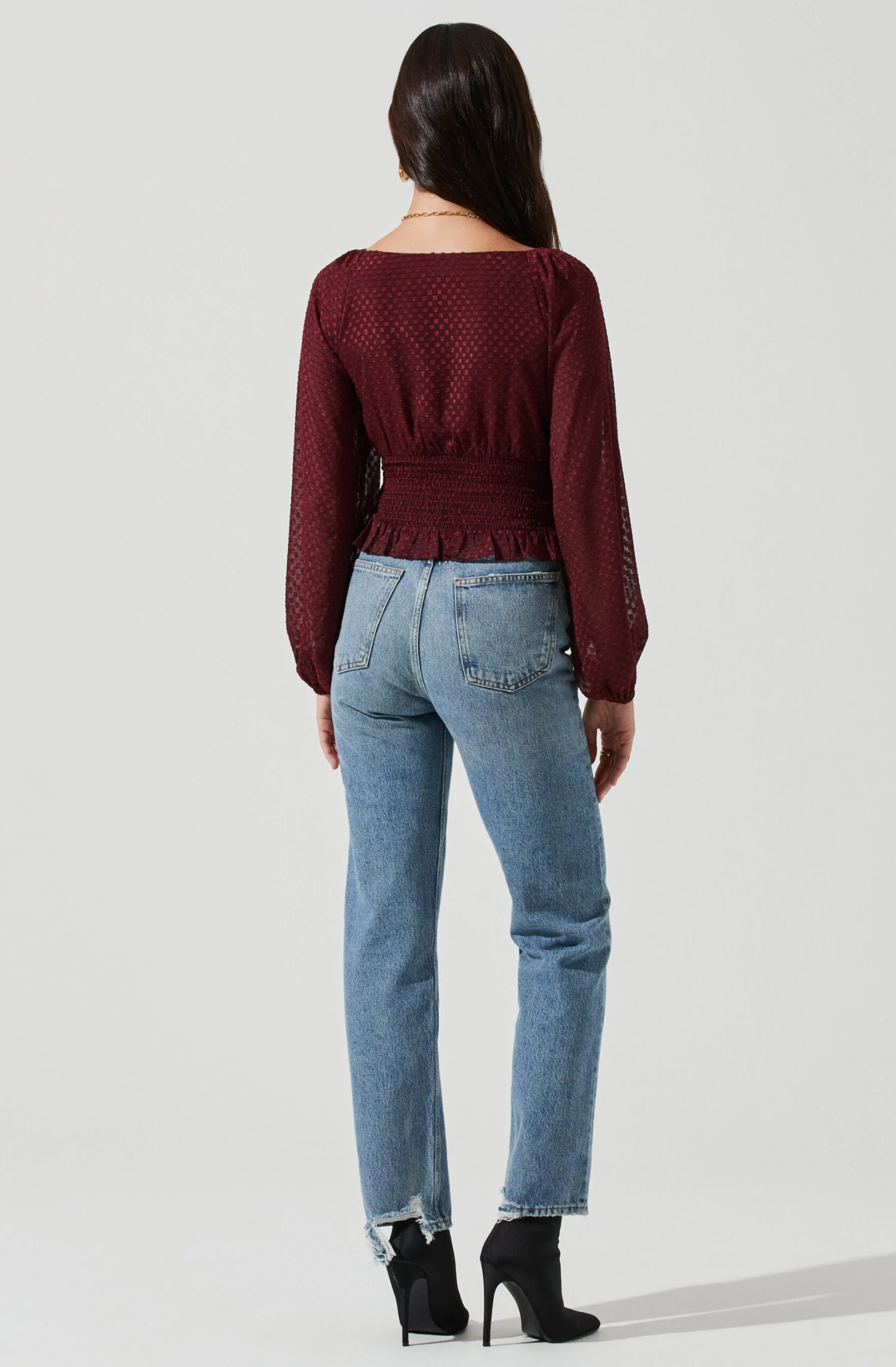 Long Sleeve Smocked Top 17 Long Sleeve Smocked Top - Image 15